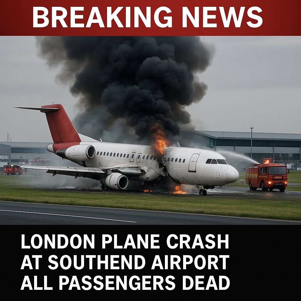 London Plane Crash