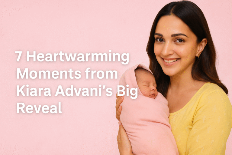 7 Heartwarming Kiara Advani Moments from Her Big Reveal