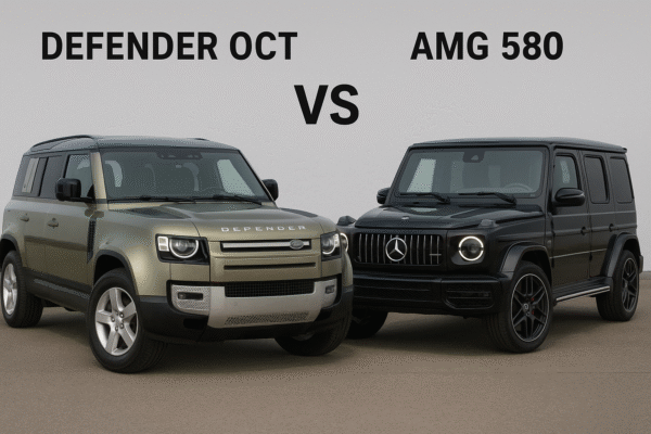 Defender octa vs AMG 580